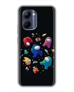 Чохол для Realme C33 з картинкою «Among Us космос»