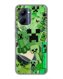 Чохол для Realme C33 з картинкою «Кріпери Minecraft» Чохол для Realme C33 з картинкою «Кріпери Minecraft»