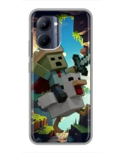 Чохол для Realme C33 з картинкою «Стів та гусь» Чохол для Realme C33 з картинкою «Стів та гусь»
