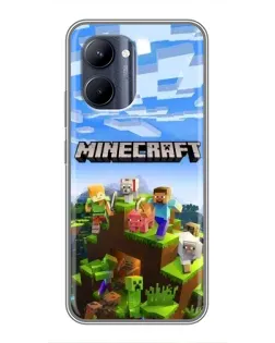 Чохол для Realme C33 з картинкою «Minecraft класичний світ» Чохол для Realme C33 з картинкою «Minecraft класичний світ»