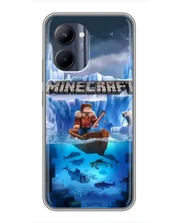 Чохол для Realme C33 з картинкою «Minecraft льодянийсвіт» Чохол для Realme C33 з картинкою «Minecraft льодянийсвіт»