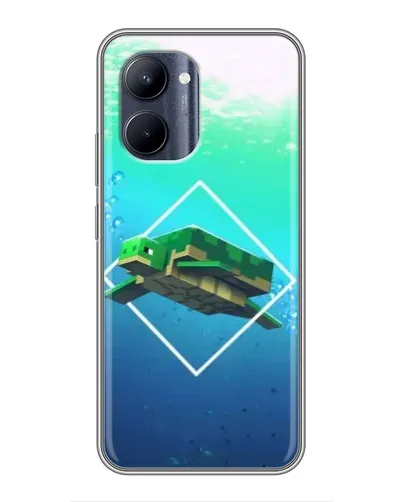 Чохол для Realme C33 з картинкою «Черепаха Minecraft» Чохол для Realme C33 з картинкою «Черепаха Minecraft»