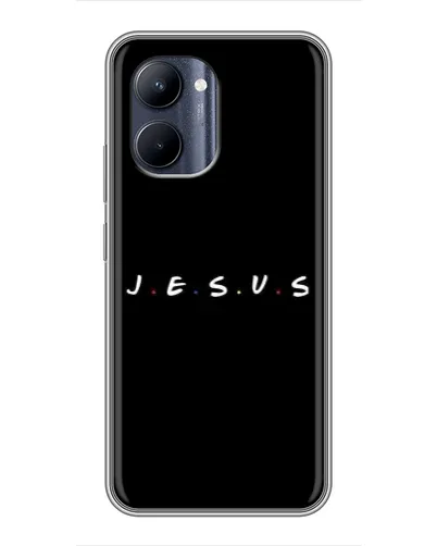 Чохол для Realme C33 з картинкою «Крапки віри J.E.S.U.S.»