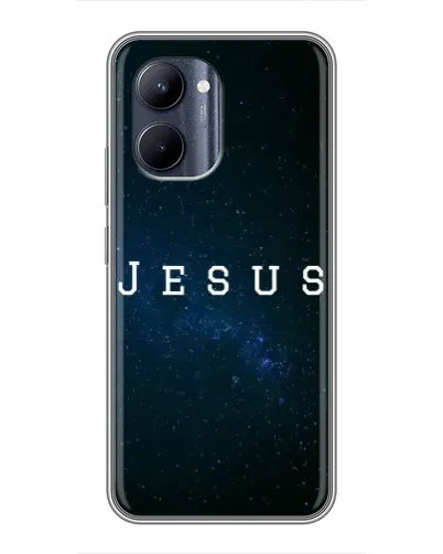 Чохол для Realme C33 з картинкою «Зоряне небо Jesus»