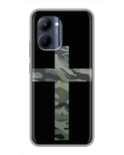 Чохол для Realme C33 з картинкою «Мілітарі Хрест»