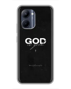 Чохол для Realme C33 з картинкою «GOD — Бог над усім»