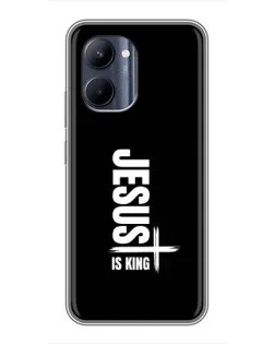 Чохол для Realme C33 з картинкою «Вертикаль віри Jesus»