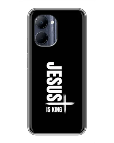 Чохол для Realme C33 з картинкою «Вертикаль віри Jesus»