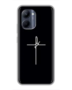 Чехол для Realme C33 с картинкой «Тонкий крест» Чехол для Realme C33 с картинкой «Тонкий крест»