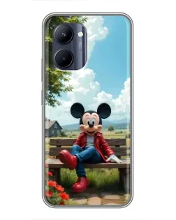 Чехол для Realme C33 с картинкой «Микки на скамейке» Чехол для Realme C33 с картинкой «Микки на скамейке»