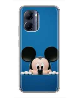 Чехол для Realme C33 с картинкой «Микки выглядывает» Чехол для Realme C33 с картинкой «Микки выглядывает»