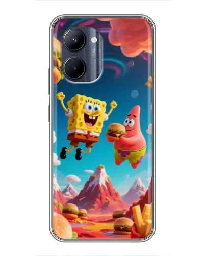 Чохол для Realme C33 з картинкою «Космічний фастфуд» Чохол для Realme C33 з картинкою «Космічний фастфуд»