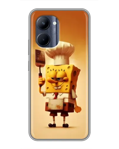Чохол для Realme C33 з картинкою «Губка Боб кухар» Чохол для Realme C33 з картинкою «Губка Боб кухар»