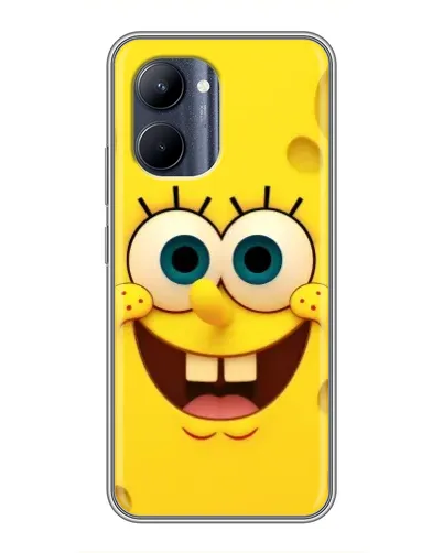 Чохол для Realme C33 з картинкою «Губка Боб посмішка» Чохол для Realme C33 з картинкою «Губка Боб посмішка»