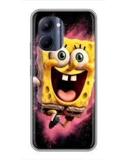 Чохол для Realme C33 з картинкою «Вибуховий Спанч Боб»