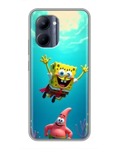 Чехол для Realme C33 с картинкой «Спанч Боб под водой» Чехол для Realme C33 с картинкой «Спанч Боб под водой»