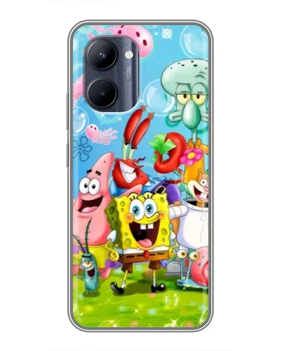 Чехол для Realme C33 с картинкой «Губка Боб и друзья» Чехол для Realme C33 с картинкой «Губка Боб и друзья»