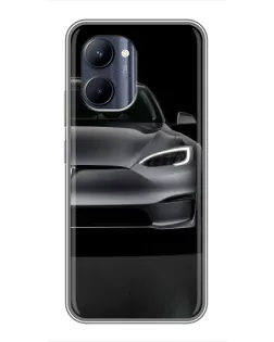 Чохол для Realme C33 з картинкою «Tesla Model S Look»