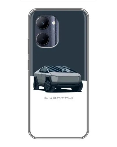 Чохол для Realme C33 з картинкою «Сріблястий Cybertruck Tesla» Чохол для Realme C33 з картинкою «Сріблястий Cybertruck Tesla»