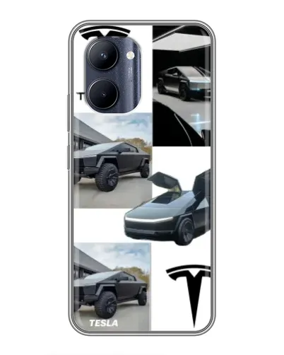 Чохол для Realme C33 з картинкою «Колаж Cybertruck Tesla» Чохол для Realme C33 з картинкою «Колаж Cybertruck Tesla»