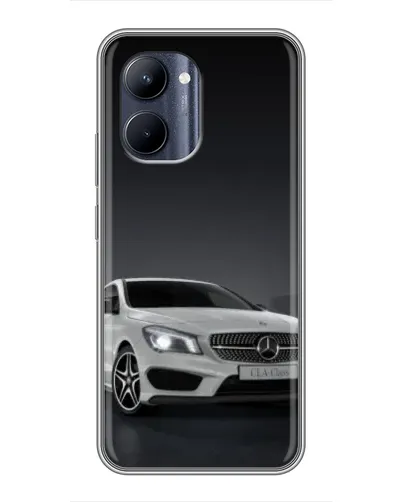 Чохол для Realme C33 з картинкою «Mercedes AMG GT Silver»
