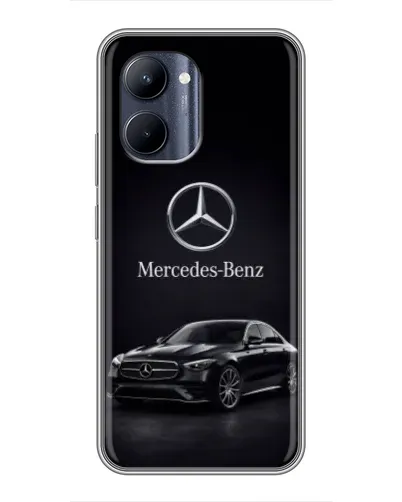 Чохол для Realme C33 з картинкою «Mercedes — решітка радіатора»