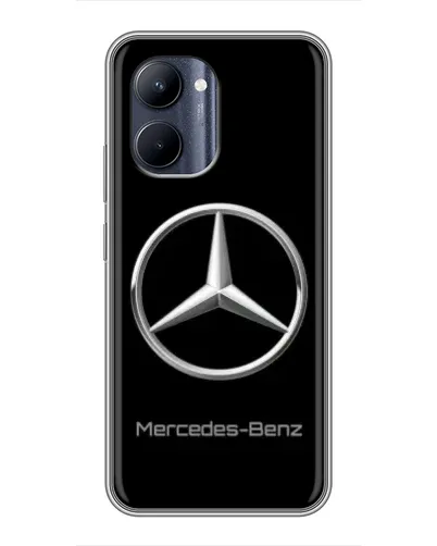 Чохол для Realme C33 з картинкою «Mercedes Silver Logo»