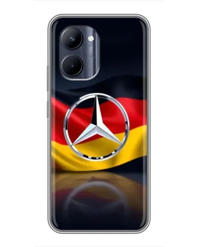 Чохол для Realme C33 з картинкою «Mercedes — прапор Німеччини»
