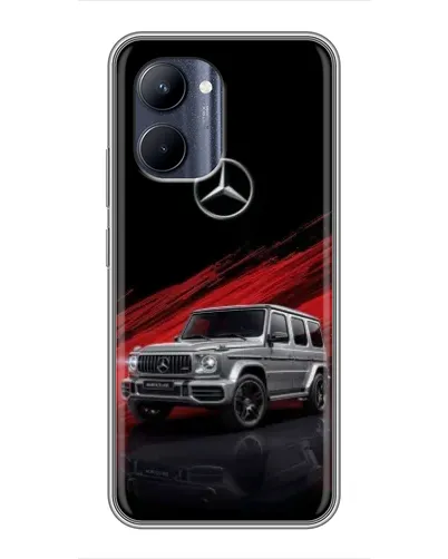Чохол для Realme C33 з картинкою «Mercedes G-Class червоний»