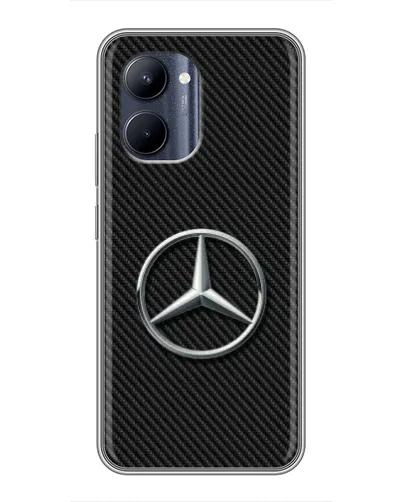 Чехол для Realme C33 с картинкой «Карбоновый Mercedes стиль» Чехол для Realme C33 с картинкой «Карбоновый Mercedes стиль»