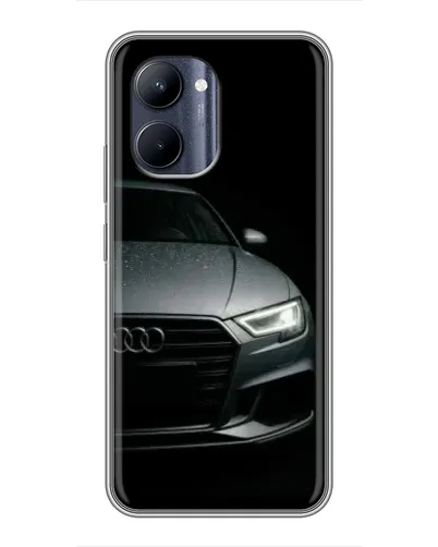 Чехол для Realme C33 с картинкой «Audi — детализация кузова» Чехол для Realme C33 с картинкой «Audi — детализация кузова»
