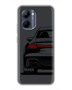 Чохол для Realme C33 з картинкою «Задня частина Audi — арт»