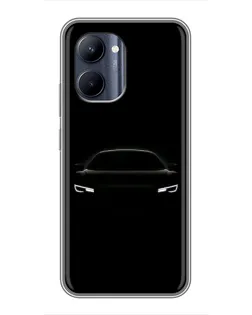 Чохол для Realme C33 з картинкою «Погляд Audi у темряві»