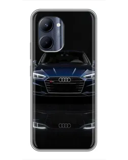 Чохол для Realme C33 з картинкою «Audi — нічне відображення»