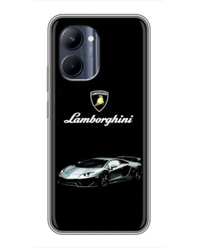 Чохол для Realme C33 з картинкою «Логотип Lamborghini класика»