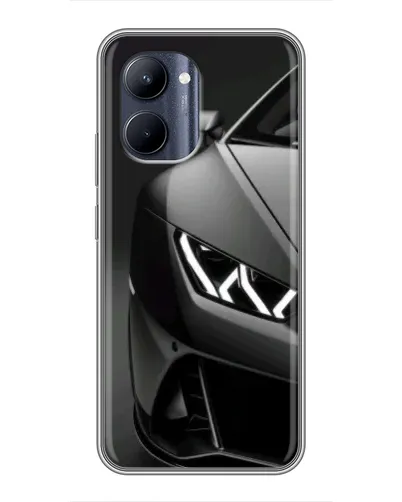 Чохол для Realme C33 з картинкою «Lamborghini фари деталізація»