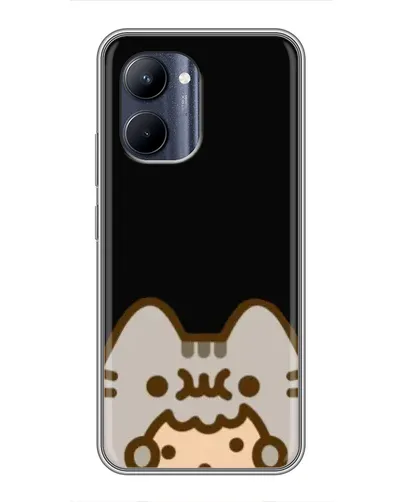 Чохол для Realme C33 з картинкою «Пушин на чорному» Чохол для Realme C33 з картинкою «Пушин на чорному»