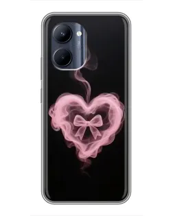 Чохол для Realme C33 з картинкою «Димчасте серце»