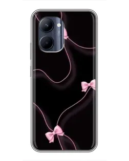 Чохол для Realme C33 з картинкою «Рожеві стрічки»