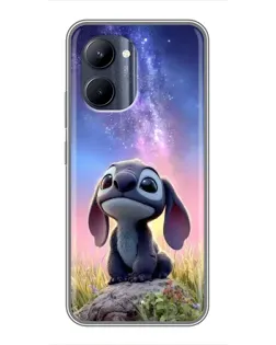 Чохол для Realme C33 з картинкою «Стіч на світанку»