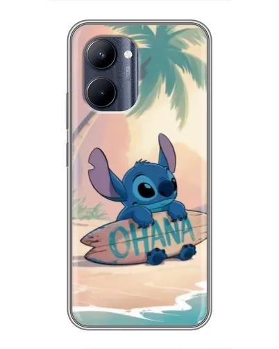 Чохол для Realme C33 з картинкою «Стіч на серфі» Чохол для Realme C33 з картинкою «Стіч на серфі»