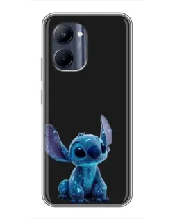Чохол для Realme C33 з картинкою «Стіч на чорному»