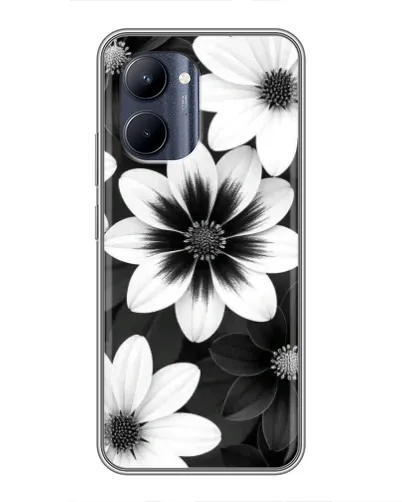 Чохол для Realme C33 з картинкою «Монохромні айстри» Чохол для Realme C33 з картинкою «Монохромні айстри»
