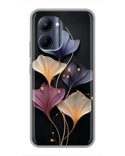 Чохол для Realme C33 з картинкою «Лілові квіти грації» Чохол для Realme C33 з картинкою «Лілові квіти грації»