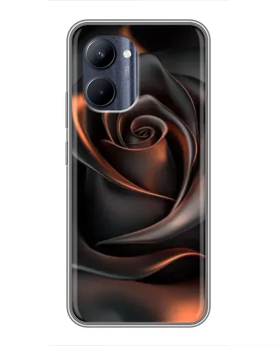 Чохол для Realme C33 з картинкою «Шовкова чорна троянда» Чохол для Realme C33 з картинкою «Шовкова чорна троянда»