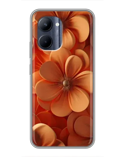 Чохол для Realme C33 з картинкою «Помаранчева макро квітка» Чохол для Realme C33 з картинкою «Помаранчева макро квітка»
