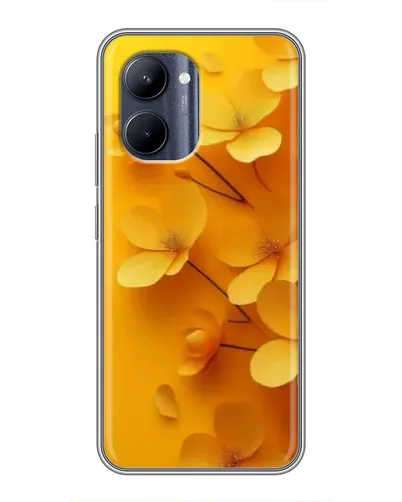 Чохол для Realme C33 з картинкою «Золоті пелюстки» Чохол для Realme C33 з картинкою «Золоті пелюстки»