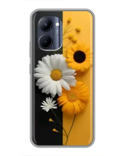 Чохол для Realme C33 з картинкою «Соняшник та ромашка» Чохол для Realme C33 з картинкою «Соняшник та ромашка»