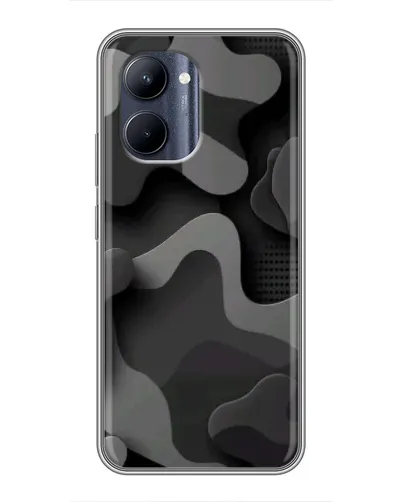 Чехол для Realme C33 с картинкой «Темный абстрактный камуфляж» Чехол для Realme C33 с картинкой «Темный абстрактный камуфляж»