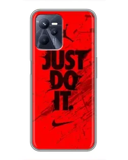 Чехол для Realme C35 с картинкой «Nike Just Do It»